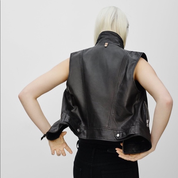 Mackage Leather Vest - Picture 2 of 8